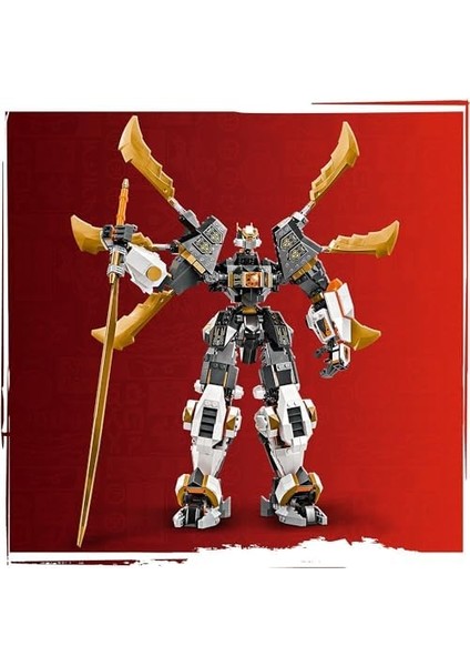 Cole Un Titan Ejderha Robotu 71821 - 12 Yaş ve Üzeri Kız ve Erkek Çocukları Için Cole Minifigürü Içeren Yaratıcı Oyuncak Yapım Seti, Çocuklar Için Doğum Günü Hediyesi Fikri (1055 Parça)