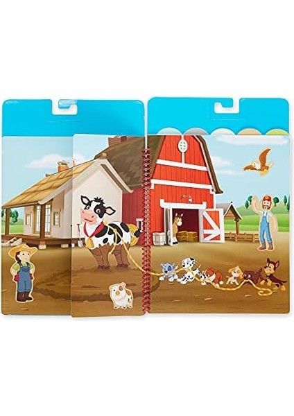 & Doug Paw Patrol Yeniden Kullanılabilir Çıkartma Defteri - Macera Koyu