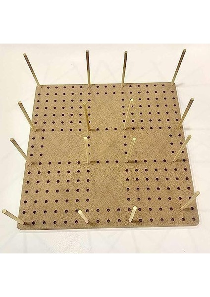 Ahşap Motifmatik Tahtası 30X30 cm - Motif Yapma Aparatı, Orhanucuzluk