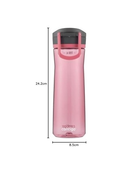 Jackson Autopop Tritan Suluk 720 ml Pembe