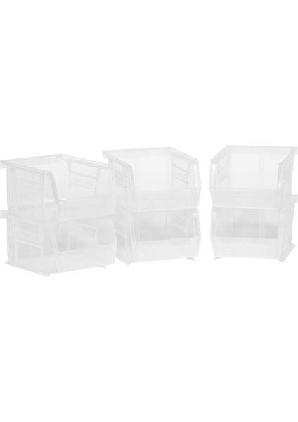 30210 Akrobins Plastik-Saklama Kabı Için, El Işçiliği ve Cihazlar Için, 6'lı Paket, 08212SCLAR