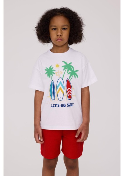 Bg Store Erkek Çocuk Beyaz Tshirt fiyatları