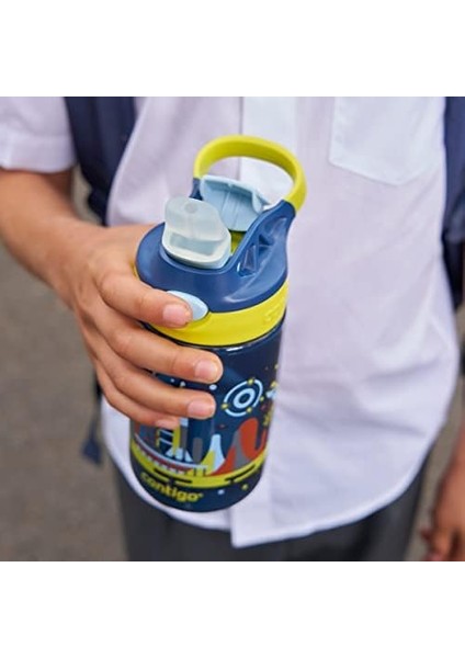 Gizmo Flip Uzay Tritan Çocuk Suluğu 420 ml Mavi