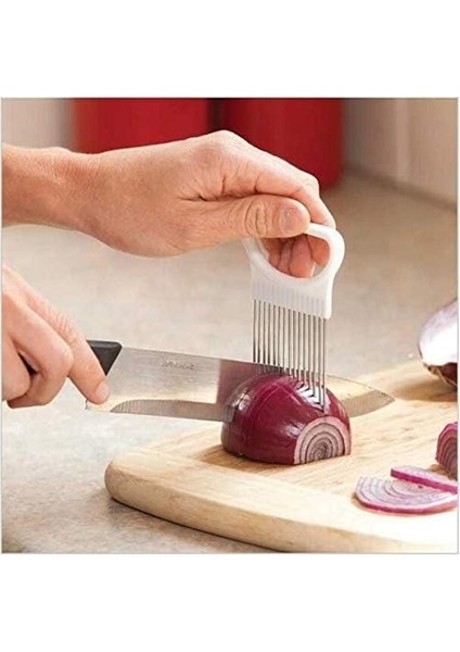 Pratik Kolay Eşit Şekilde Sebze Kesme Dilimleme Aleti Aparatı, 10,6X7,9X1CM