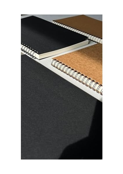 Tanıtım Spiralli Defter, Kraft Kapaklı, B5 Boyutunda (182X257 Mm), 100 Yaprak (Çizgisiz)