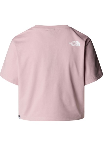 Simple Dome Cropped Kadın Pembe Outdoor T-Shirt Nf0a87u40so1 fiyatları