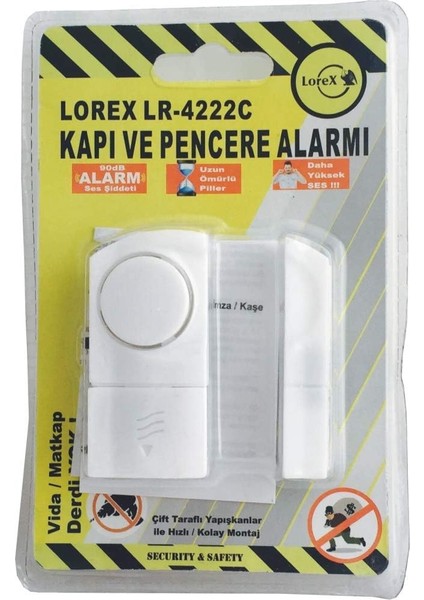 LR-4222C Kapı Pencere Alarmı
