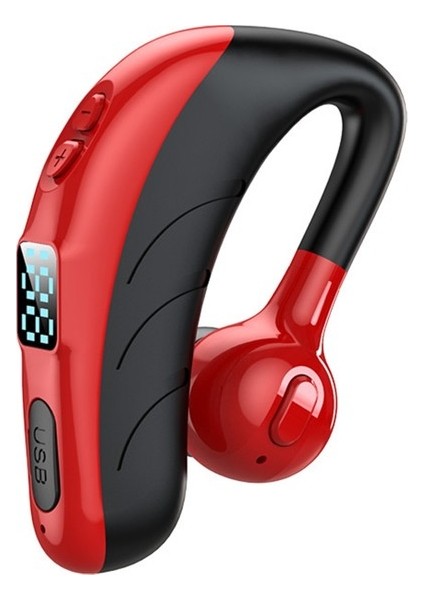 Kablosuz Kulaklık Hifi Ses Dijital Ekran Uzun Bekleme Süresi Kulak Kancası Bluetooth Uyumlu Kulaklık Iş Için (Yurt Dışından)