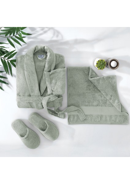 Essentials 3'lü Banyo Seti|terlik (36-38) - Nil Yeşili fiyatları