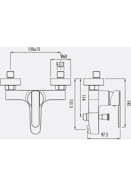 Vega Banyo Bataryası VG2840