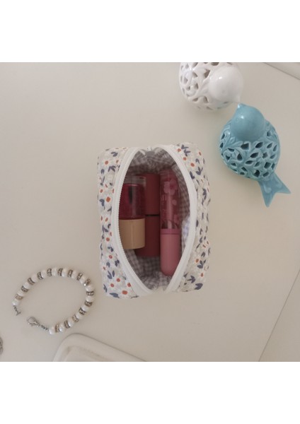 Krem Papatya Ruj Çantası-Mini Boy fiyatları