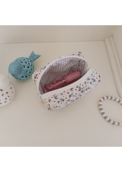 Krem Papatya Ruj Çantası-Mini Boy fırsatları