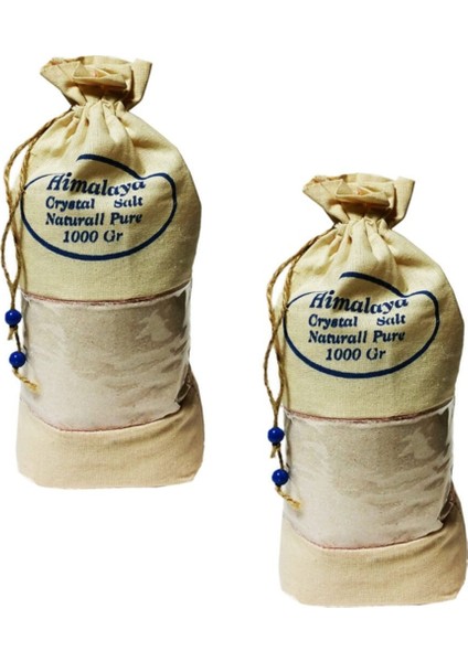 Tuzu Öğütülmüş Ince Açık Pembe Renk 2 kg