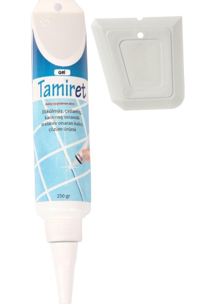 Hazır Derz Dolgusu Kolay Kullanım 250 gr Gri Renk