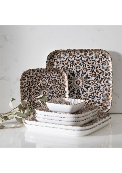Concept Ephesus Kare Tabak 17 cm