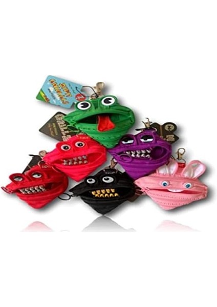 Monster Kalem Kutusu Coin Pouch (Green)