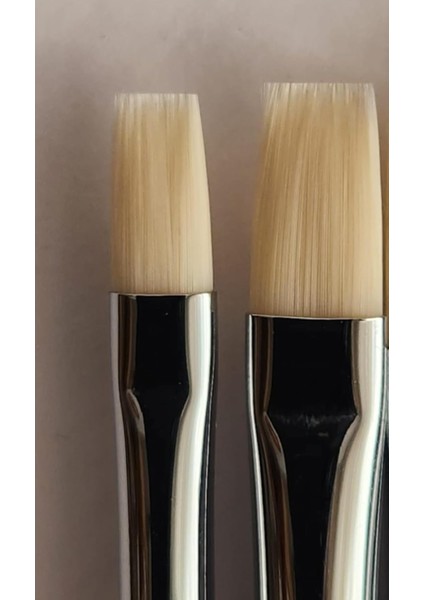 Synthetica 4lü Set - Profesyonel Sanatçı Fırçası - No:6-8 - Sentetik Kıl