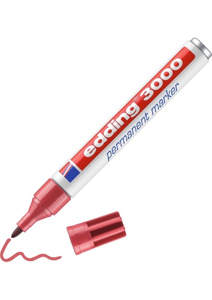 Kalıcı Marker Kızıl