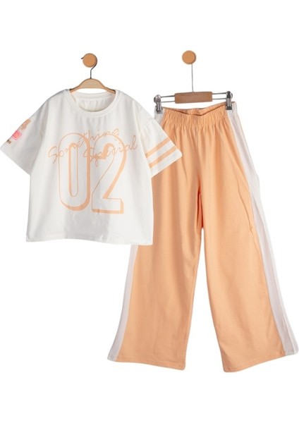 Geniş Paça Kız Takım Something Special 02 Model 7Y,8Y,9Y,10Y Kız