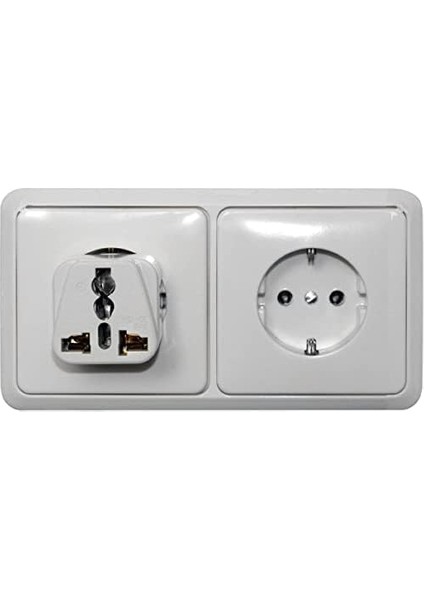 Unıversal Fiş Adaptör Amerikan -Ingiliz HDX1251(FIS004)