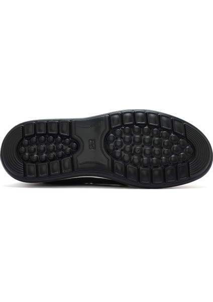 Erkek Siyah Bağcıklı Nubuk Deri Casual Ayakkabı 25SFD6810V3