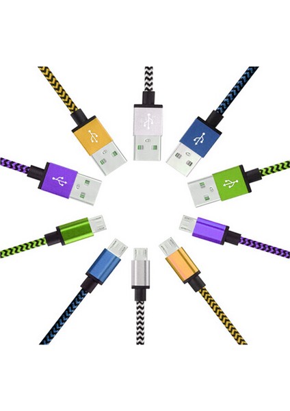 USB Kablosu 2A - Hızlı Şarj Veri Kablosu Android