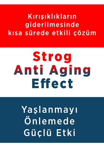 Anti Aging, Yaşlanmaya Karşı Etkili, Kırışık Düzleştirci Serum fırsatları