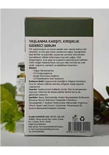 Anti Aging, Yaşlanmaya Karşı Etkili, Kırışık Düzleştirci Serum modelleri