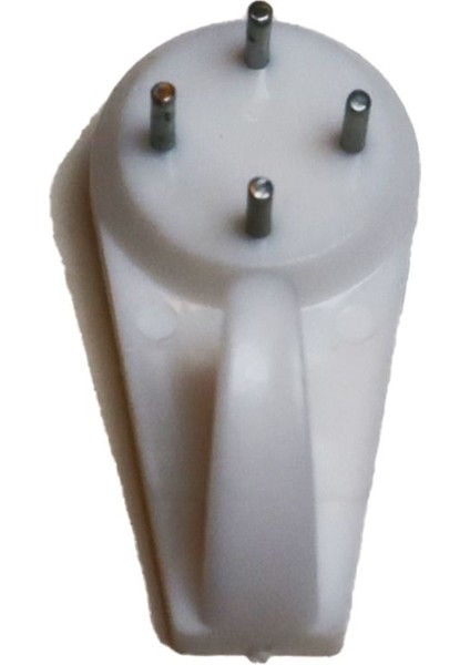 Plastik Beyaz Dayanıklı Duvar Askısı