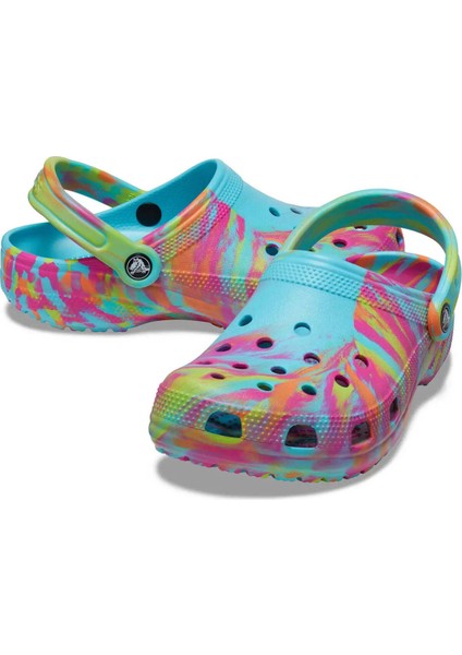 Classic Marbled Clog Neptune/multi