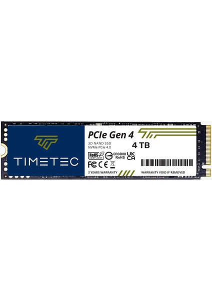 Elite MS40 4tb 5000/4700MB/S GEN4X4 22X80 M.2 Nvme SSD