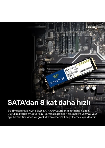 Elite MS40 4tb 5000/4700MB/S GEN4X4 22X80 M.2 Nvme SSD modelleri