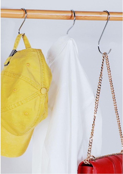 Metal Kanca, S Kanca, Banyo Mutfak Elbise Dolabı Askı S Kanca 8,5 cm Demir Kanca indirimleri