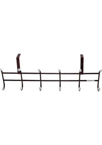 Lüx Amerikan Panel Kapı Askısı 6 Lı 12X50 cm