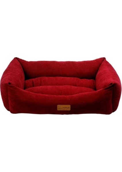Luxury Cookie Kedi Köpek Yatağı Bordo Xl 1 Adet
