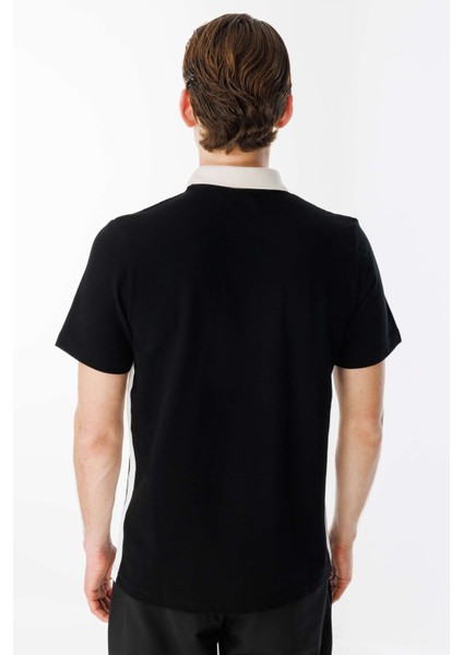 Limitless Erkek Siyah Polo Tişört (BCT25100-02)