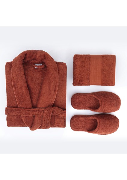 Essentials 3'lü Banyo Seti|terlik (36-38) - Kiremit modelleri