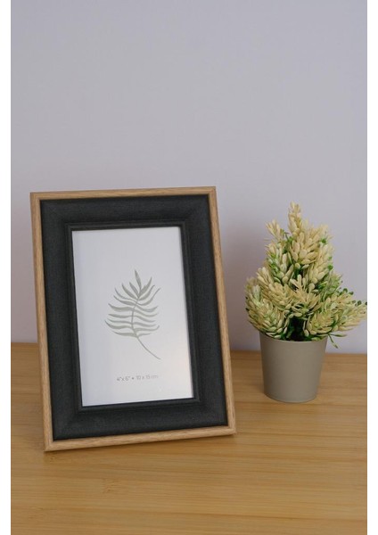 Dekoratif Mdf Resim Fotoğraf Çerçevesi 10 x 15 Siyah THN76453 C1-1-18