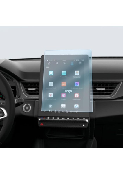 Renault Captur Ekran Koruyucu 10.4 Inç Openr Link Multimedya