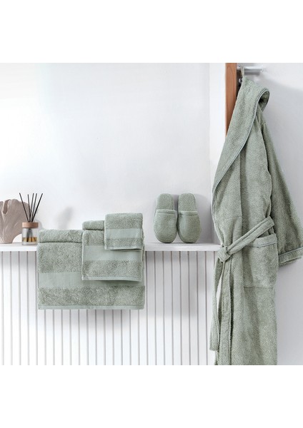 Essentials 3'lü Banyo Seti|terlik (42-44) - Nil Yeşili