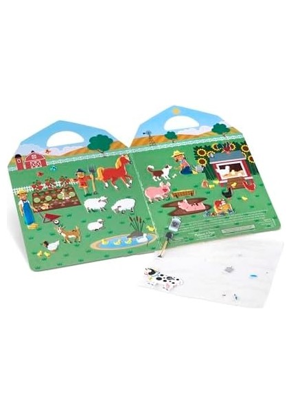 & Doug - 19408 - Tekrar Kullanılabilir Gummisticker Çiftlik