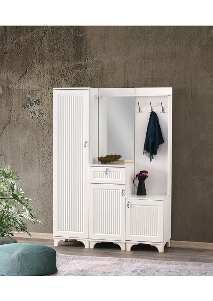 Hayal Membran Askılıklı Portmanto 135 x 36 x 186 cm