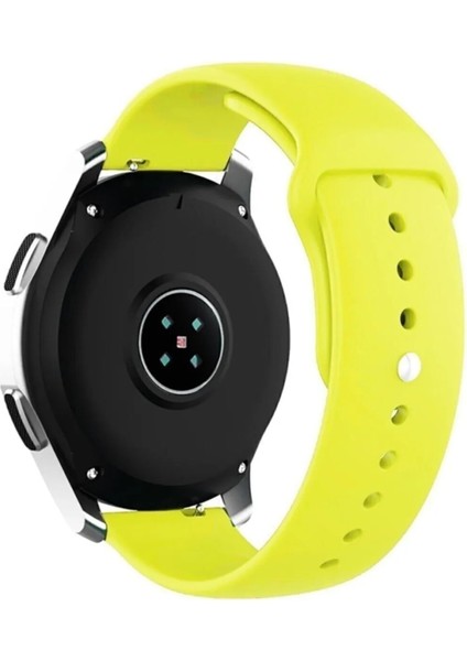 Huawei Watch Gt4 / Gt5 / Gt6 41mm ile Uyumlu Yumuşak Silikon Spor Kordon Strap 18mm