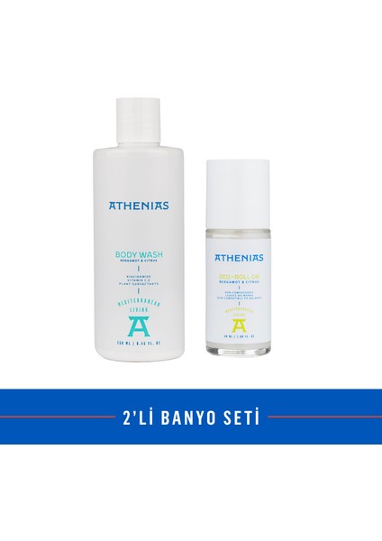 2'li Banyo Seti Body Wash +Deo Roll On
