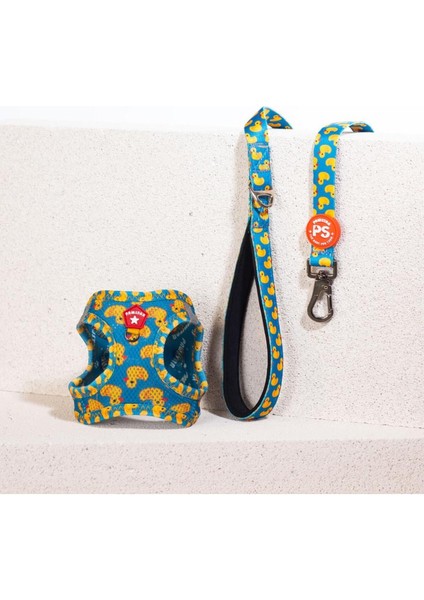 Ducks Leash & Air-Mesh Kedi Köpek Tasma ve Gezdirme Kayışı Seti Tasma Seti 1 Adet fiyatları