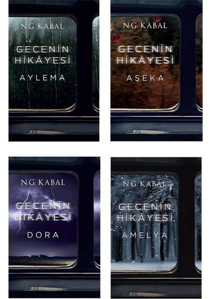Gecenin Hikayesi Seti Ciltli (4 Kitap)