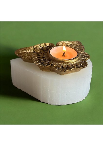 Kuş Kanadı Modeli Tealight Mumluk Silikon Kalıbı modelleri