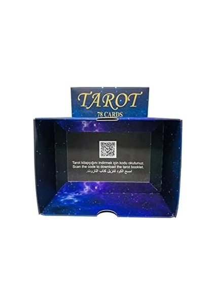 Tarot Kart Seti 78 Kartlı Sadece Kart,
