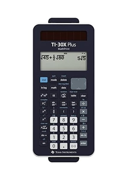 Instruments TI-30X Plus Mathprint Bilimsel Okul Hesap Makinesi (4 Satırlı)