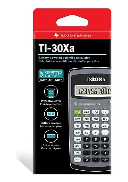 Instruments Tı-30 Xa Bilimsel Hesap Makinesi